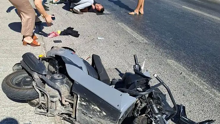 Bodrum'da Trafik Kazası: Motosiklet Sürücüsü Yaralandı