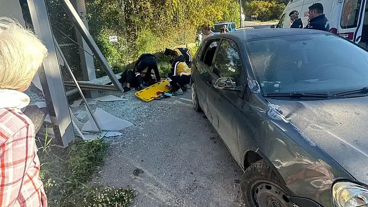 Bodrum'da Trafik Kazası: Otomobilin Çarptığı Kadın Yaralandı