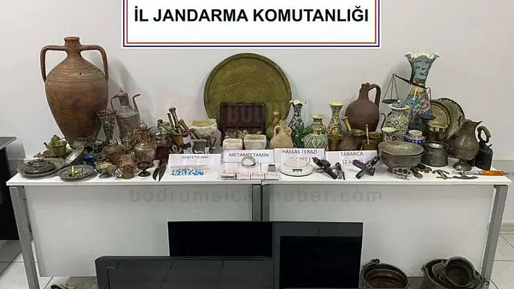 Bodrum'da Uyuşturucu Madde Ticareti Yapan 2 Şüpheli Gözaltına Alındı