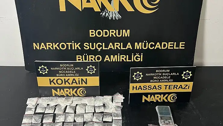 Bodrum'da Uyuşturucu Operasyonu: 301 Gram Kokain Ele Geçirildi