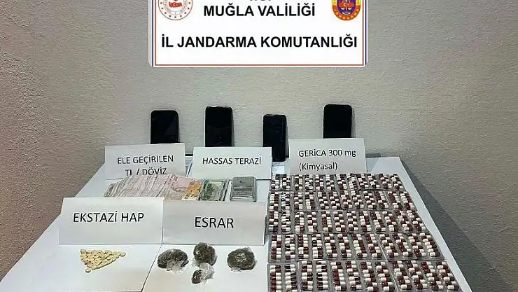 Bodrum'da Uyuşturucu Operasyonunda 2 Kişi Yakalandı