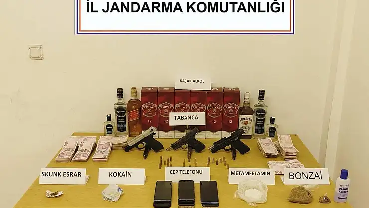 Bodrum'da Uyuşturucu ve Silah Operasyonlarında 2 Kişi Tutuklandı