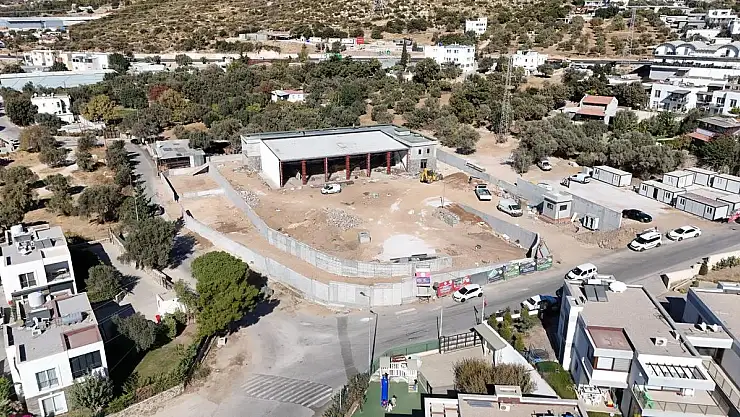Bodrum'da Yeni İtfaiye Binası 2025'te Hizmete Giriyor