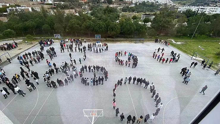 Bodrumdaki Eğitim Kurumlarında Deprem Tatbikatları Yapıldı