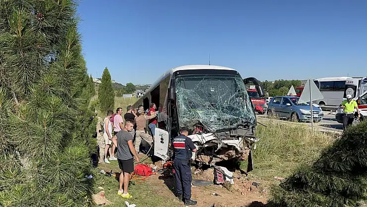 Bodrum'dan Hareket Eden Otobüs Kaza Yaptı  41 Yaralı