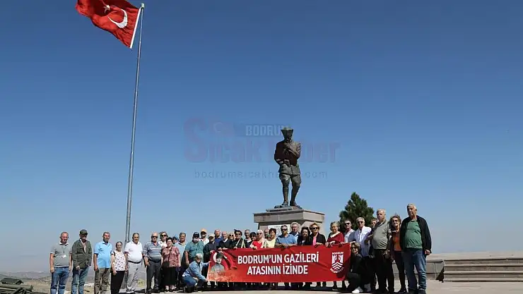 Bodrum'un Gazileri Atasının İzinde