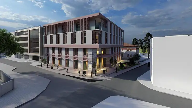 Büyükşehir Hizmet Binalarını Yeniliyor