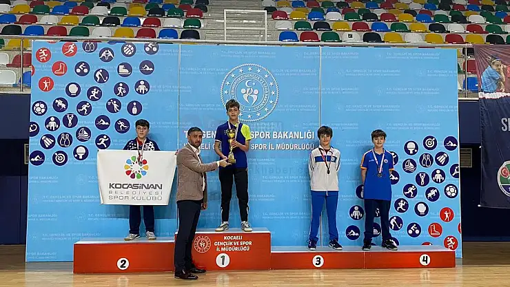 Büyükşehir Sporcusu Türkiye 3'üncüsü Oldu.