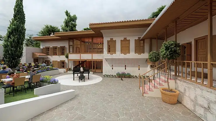 Büyükşehir'den Bir Restorasyon Çalışması Daha 'Ağa Bahçesi Konağı'