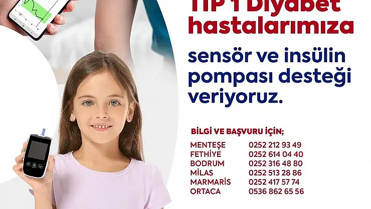Büyükşehirden Tip 1 Diyabet Hastalarına Destek