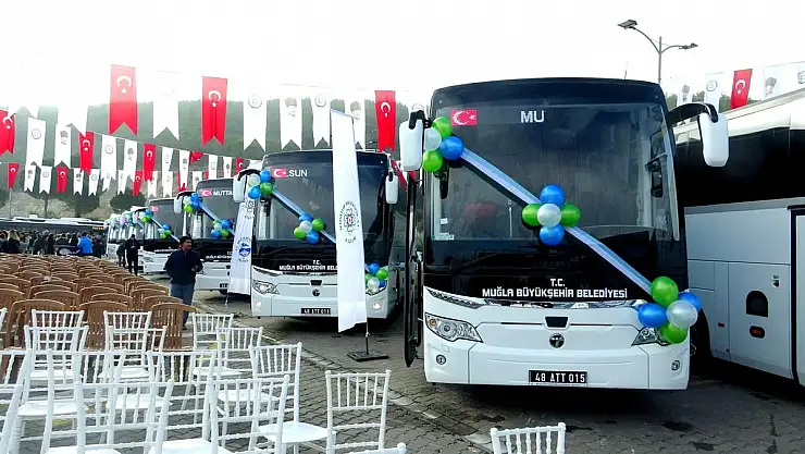 Büyükşehirden Toplu Taşımaya 35 Yeni Otobüs
