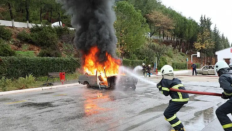 Büyükşehir'in yeni itfaiye erleri göz dolduruyor