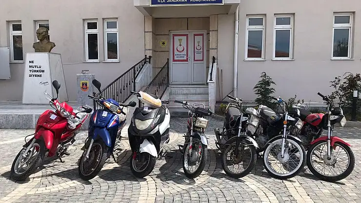 Çaldığı Motorları Satmak İsterken Yakalandı