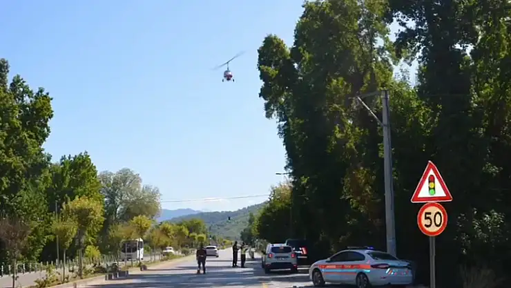 Cayrokopter İle Havadan Trafik Denetimi