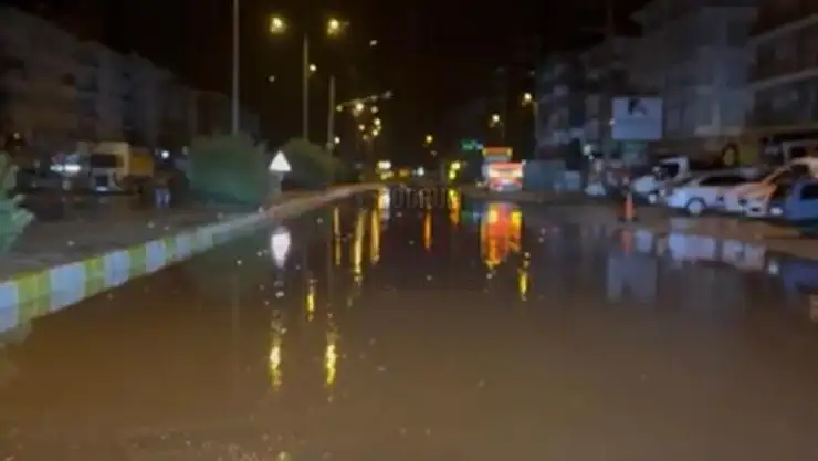 Çevre Yolu Yağış Sonrası Göle Döndü