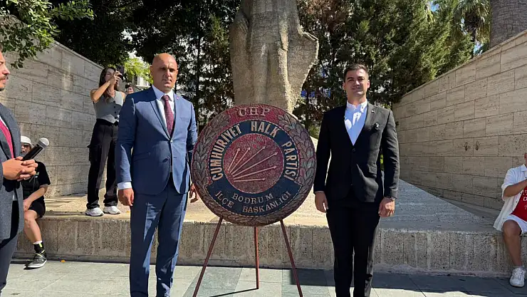 CHP 'den 102. yıl kutlaması Bodrum'da coşkuyla yapıldı !