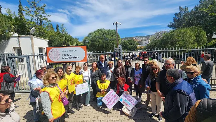CHP Muğla Milletvekili Süreyya Öneş Derici'den Bodrum'daki Öğretmen Atamaları Protestosuna Destek