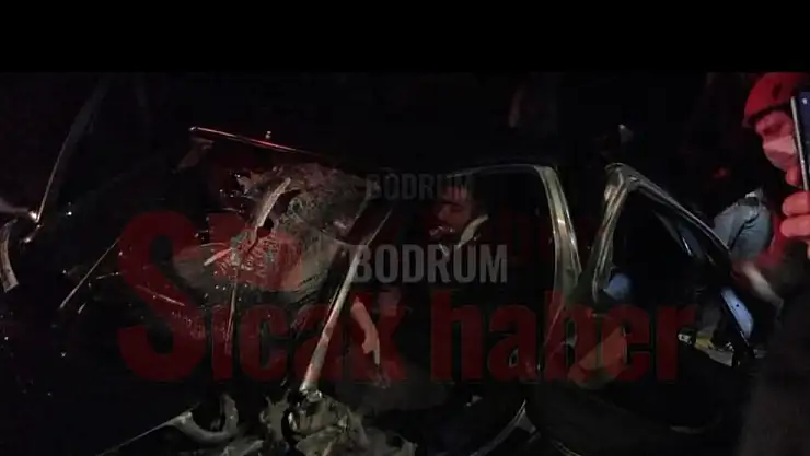 Dakikalarca kaza yaptığı Aracın İçinden Çıkarılmayı  Bekledi