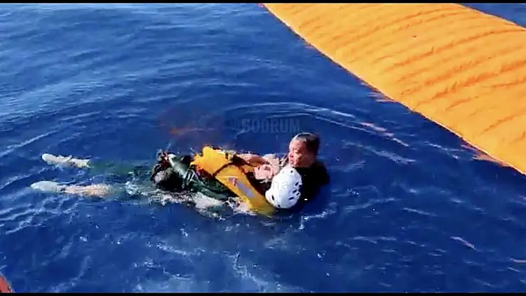 Denize Düşen Ukraynalı Kadın Yamaç Paraşütü Pilotu Kurtarıldı