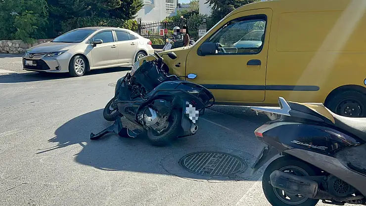 Dikkatsiz ana yola çıkış kazaya sebep oldu