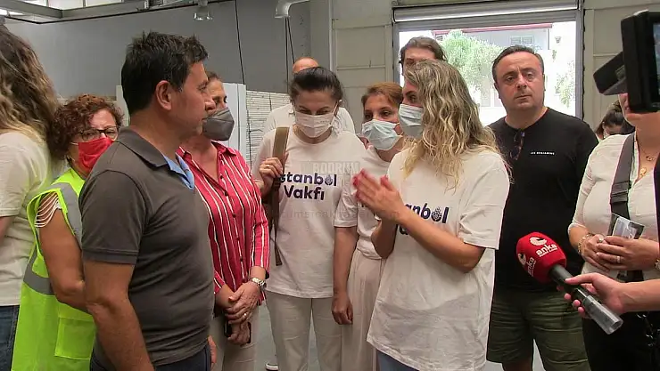 Dilek İmamoğlu, İstanbul Vakfı Adına Bodrum'a Bir Tır Yardım Getirdi