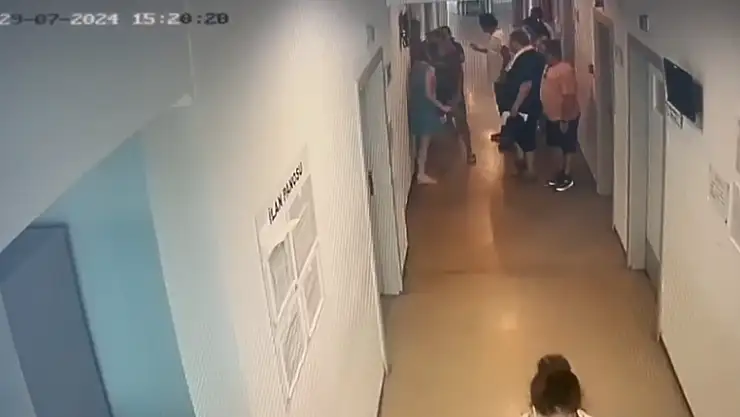 Doktora Yapılan Saldırının Kamera Görüntüleri Ortaya Çıktı