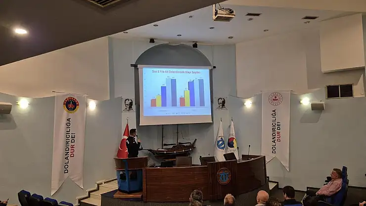 Dolandırıcılığa Karşı Bilinçlendirme Semineri Düzenlendi