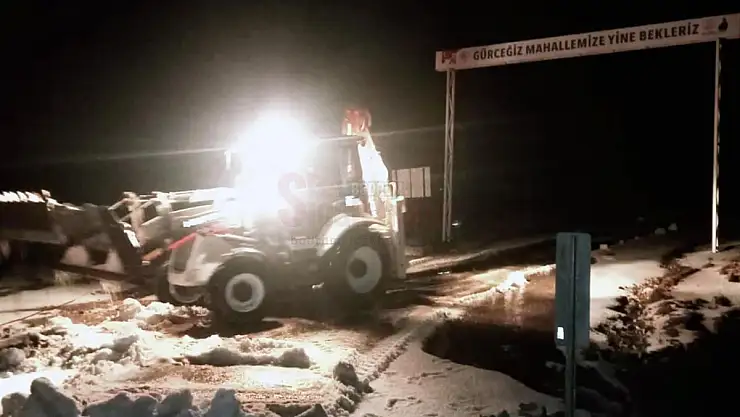 Dolu Yağışı Ulaşımı Olumsuz Etkiledi