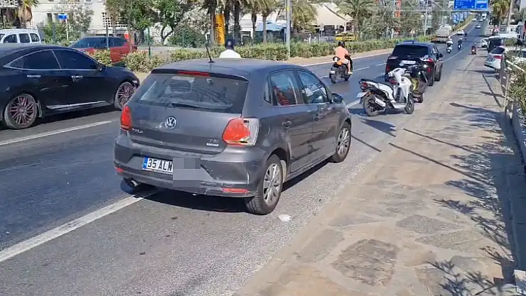 Dönüş Yapan Araca Çarpan Sürücü Yaralandı