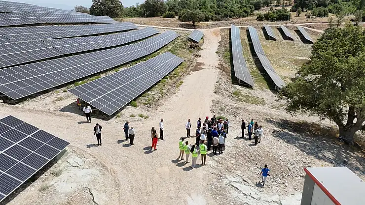 Ege Bölgesi'ndeki Kurumlar Arasında En Büyük 3'üncü GES Santrali Muğla'da Açıldı