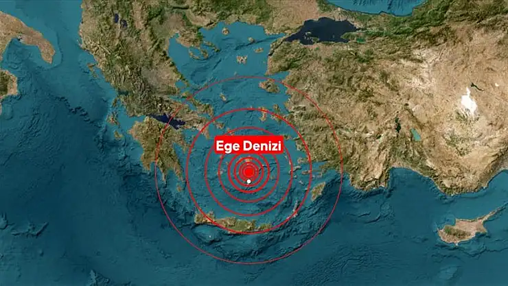 Ege'de 5,1 Büyüklüğünde Deprem: Bodrum'da da Hissedildi