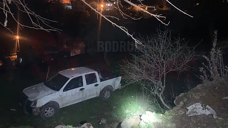 El Frenini Çekmeyi Unutunca Şarampole Yuvarlanıp Yaralandı