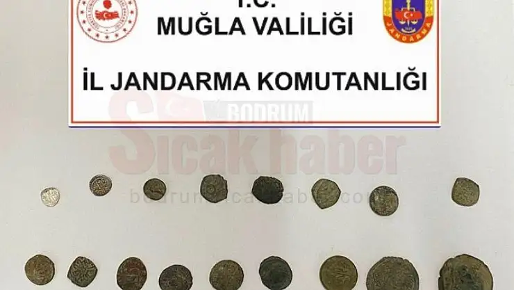 Elindeki Sikkeleri Satamadan Yakalandı