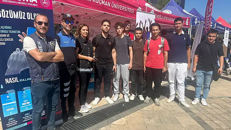 Emniyet birimlerinden öğrencilere bilgilendirme etkinliği