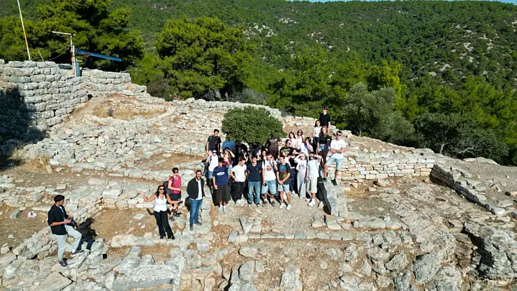 Erasmus öğrencileri pedasa antik kenti'ni keşfetti !