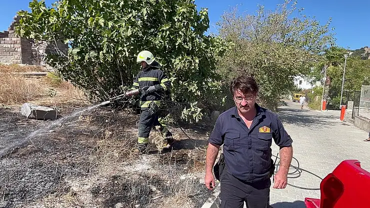 Eski Çeşme Mahallesi'nde Yangın Paniği