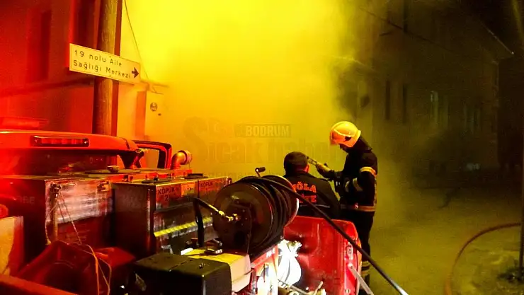 Ev Yangını Korkuttu