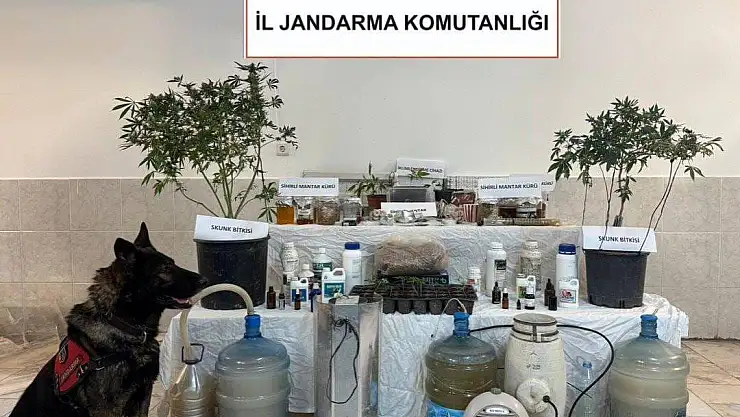 Evde Uyuşturucu Üretimine Baskın: Şüpheliye Adli İşlem Başlatıldı