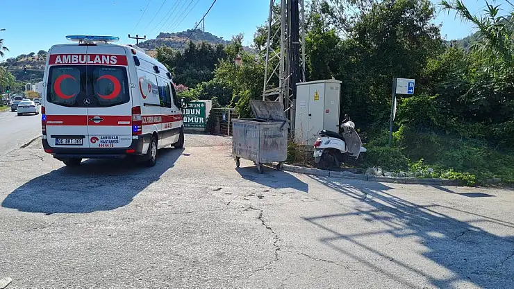 Farklı Kazalarda 2 Motosiklet Sürücüsü Yaralandı