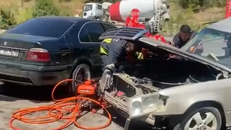 Feci trafik kazası ! 1 ölü 3 yaralı