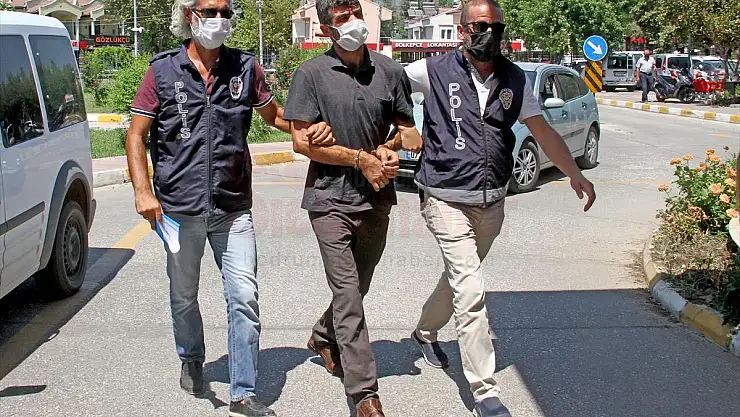 Fethiye'de bir kişiyi bıçakla öldürdüğü iddiasıyla gözaltına alınan zanlı tutuklandı