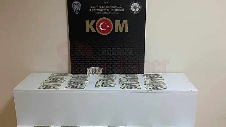 Fethiye'de Sahte Dolar'lar Yakalandı...