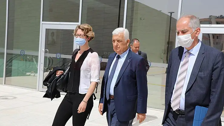 Fransa Büyükelçisi Magro, Başkan Gürün'ü Ziyaret Etti