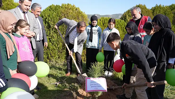 Gazze'deki çocuklar için umut fidanları