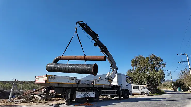 Geyik Barajı hattında 6 arıza onarıldı