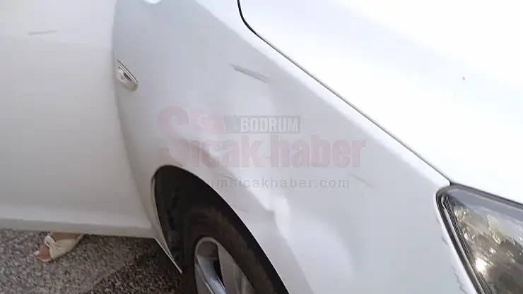 Görevi Başındaki Polise Araç Çarptı