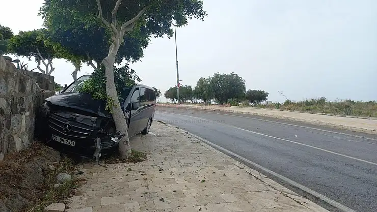 Gümbet Değirmenler Mevkiinde Kaza  2 Kişi Yaralandı