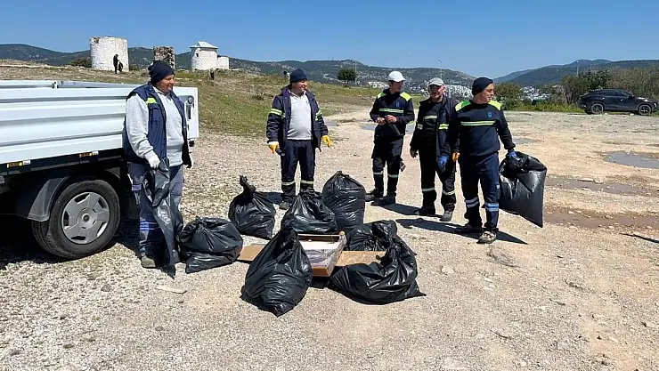 Gümbet Mahallesi'nde Kapsamlı Temizlik Çalışması Gerçekleştirildi
