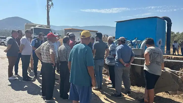Günlerdir Suyu Kesilen Üreticiler 'Akgedik Suyu Bizim Eylemi Yaptı'