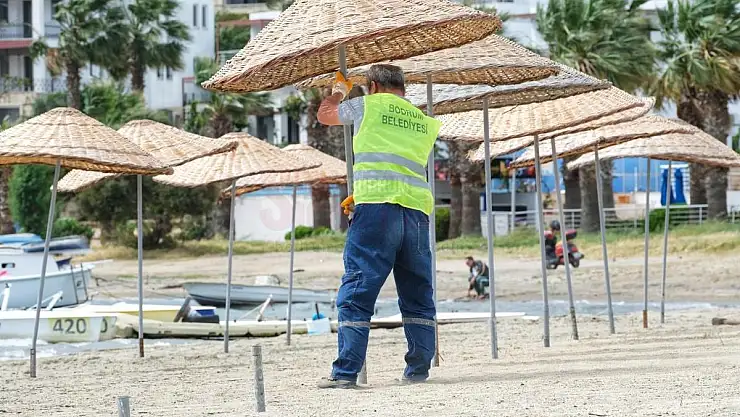 Halk Plajlarında Sezon Hazırlıkları Başladı
